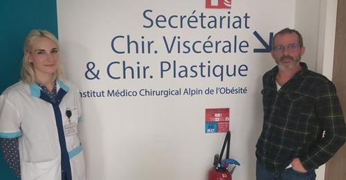 Dr DESROCHES et Chloé LACHENAL Diététicienne au sein de la clinique générale d'Annecy